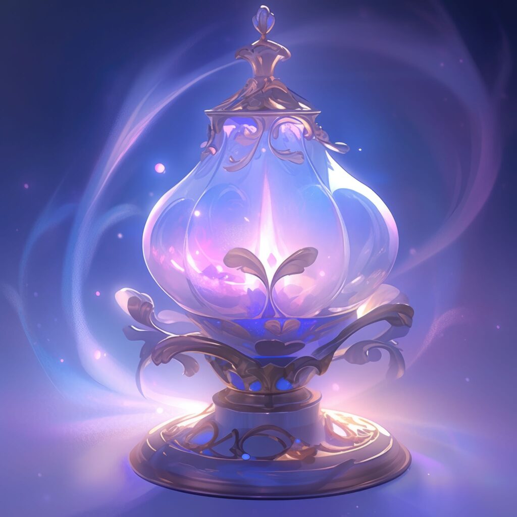 Lighted Love Lamp